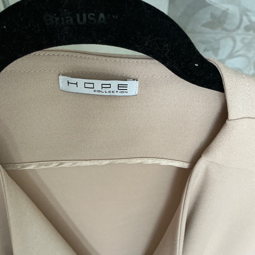 HOPE Draped Open Front Jacket - Picture 2 of 2